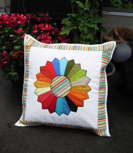 Pillow of many colors